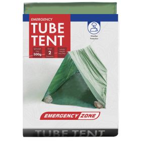 2 Person Green Emergency Tube Tent