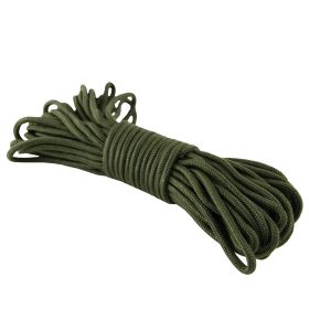 5mm Nylon Braided 50 Foot Rope (Green)