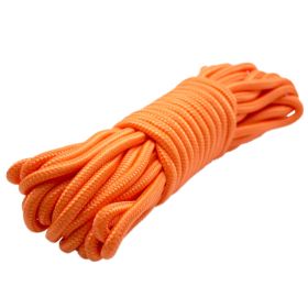 9mm x 50' Nylon Braided Rope (Orange)