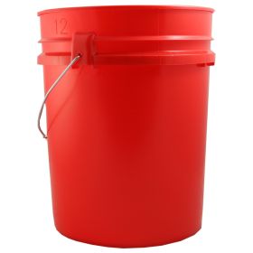 sRed 5 Gallon Bucket