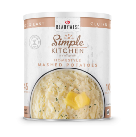 Simple Kitchen Mashed Potatoes - 45 Serving Can