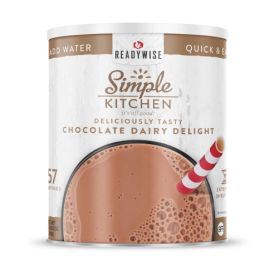 Simple Kitchen Chocolate Dairy Delight - 57 Serving Can