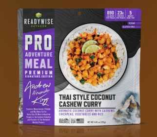 6 CT ReadyWise Pro Adventure Meal Thai Coconut Cashew Curry