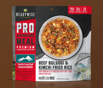 6 CT ReadyWise Pro Adventure Meal Beef Bulgogi and Kimchi Fried Rice