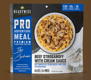 6 CT ReadyWise Pro Adventure Meal Beef Stroganoff with Mushroom Cream Sauce