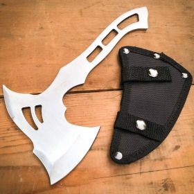 Full Tang Stainless Steel Tomahawk Throwing Axe Hatchet Camping Axe