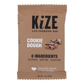 Kize Concepts - Energy Bar Raw Cookie Dough - Case Of 10-1.5oz