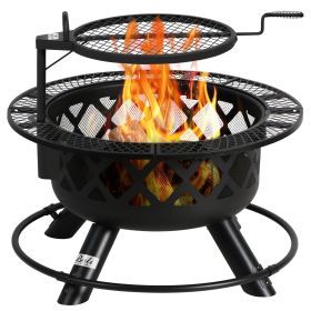 woodWood Burning Fire Pit