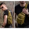 Tactical Chest Bag Backpack Military Sling Shoulder Fanny Pack Cross Body Pouch