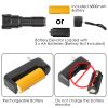 LED Rechargeable Flashlight Zoomable Aluminum Alloy Flashlight Torch