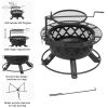 woodWood Burning Fire Pit