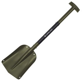 Aluminum Utility Shovel (Color: Olive/Black)