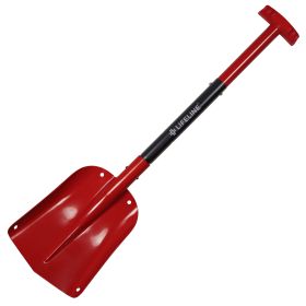 Aluminum Utility Shovel (Color: Red/Black)