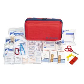 Hard-Shell Foam First Aid Kit (size: Deluxe)