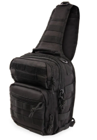 Eagle Sling Bag (Color: BLACK)