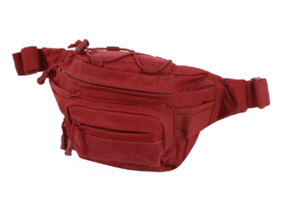 Mobility Waist Pack | Tactical CCW Fanny Pack (Color: Dark Maroon)