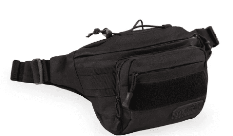 Mobility Waist Pack | Tactical CCW Fanny Pack (Color: BLACK)