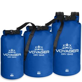 Voyager Waterproof Dry Bag for Kayaking and Water Sports (Option: Black|Blue|Gray|Green|Orange|Yellow)