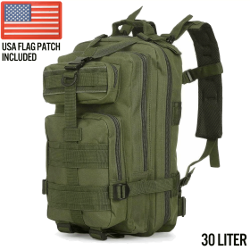 XG-MB30 - Small Tactical Backpack Survival Assault Bag 30 Liter (Option: Army green)