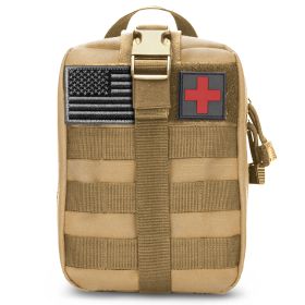 Tactical First Aid Bag IFAK Pouch (Option: Khaki)