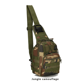 EDC Shoulder Bag - Tactical Chest Sling Bag (5 Liter) (Option: Jungle Camo)